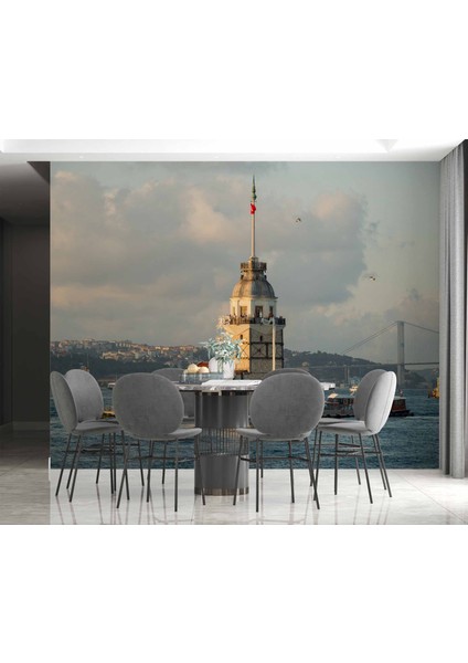 Istanbul Deniz ve Kız Kulesi Manzaları
