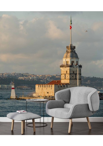 Istanbul Deniz ve Kız Kulesi Manzaları