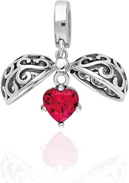 925 Ayar Gümüş Aşk Küresi Charm