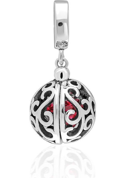 925 Ayar Gümüş Aşk Küresi Charm fiyatları