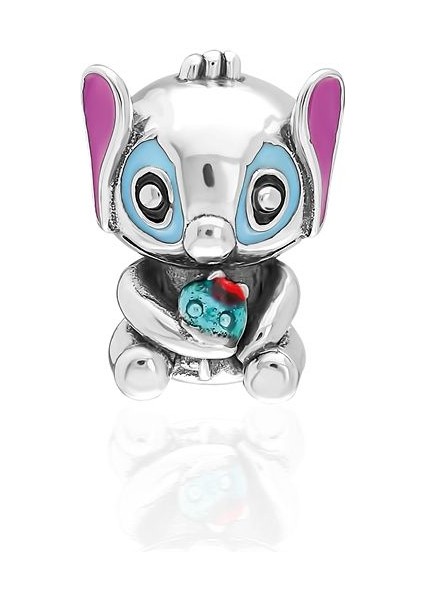 925 Ayar Gümüş Mineli Mini Figür Charm