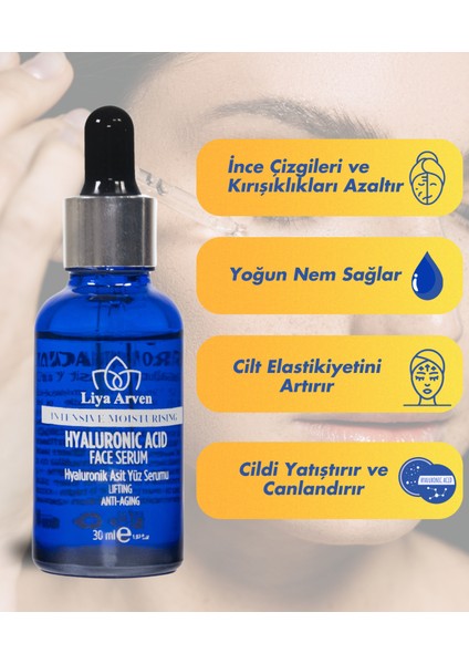 Hyaluronik Asit Yüz Serumu - 30ML