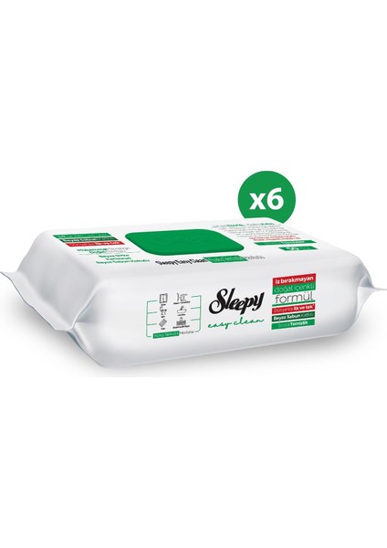 Easy Clean Yüzey Temizlik Havlusu&Mendili 6X50 (300 Yaprak)