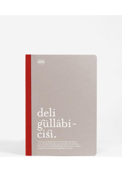 LUGAT365 x Karatis 13*19 64 Yp.çizgili Defter-Deli Güllabicisi