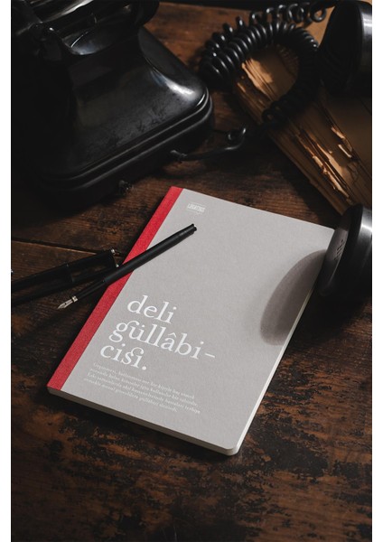 LUGAT365 x Karatis 13*19 64 Yp.çizgili Defter-Deli Güllabicisi
