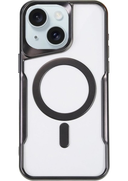 iPhone 13 Kılıf Magsafe Özellikli Face Powder Lazer Kapak