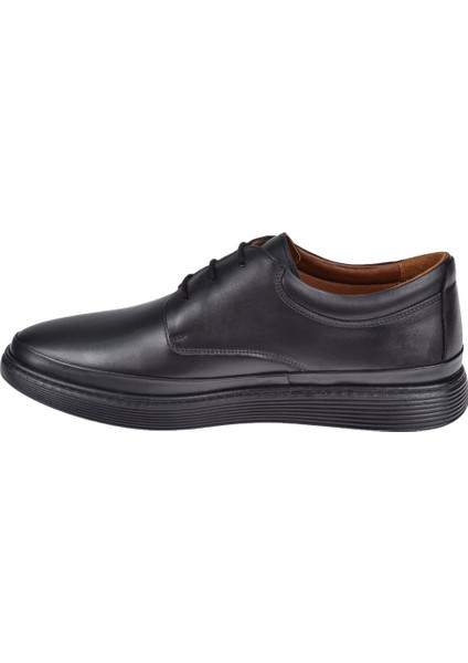 Deri Comfort Battal Boy Erkek Ayakkabı TRD-4393 Siyah