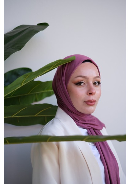 Penye Şal - Gül Kurusu