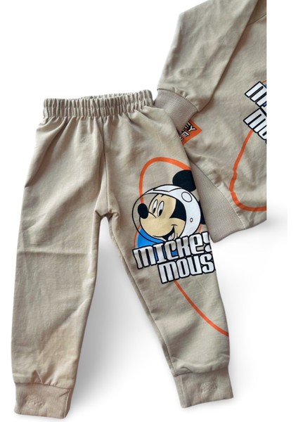 Alt Üst Çocuk Takım Mıkıe Baskılı Kız Erkek Çocuk Takım fiyatları