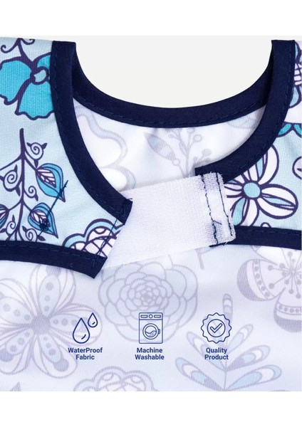 Sıvı Geçirmez Flower Mama-Aktivite Önlüğü 6-24 Ay fiyatları