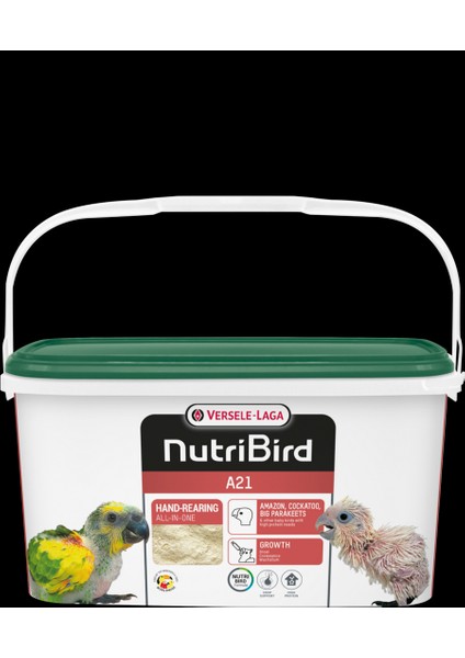 Nutrıbırd A21 Elle Yetiştirme Maması 3kg Zrnet