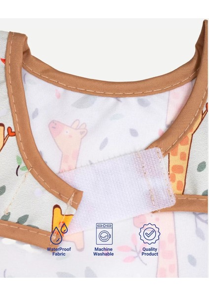 Sıvı Geçirmez Mama-Salya Önlüğü Forest 6-24 Ay
