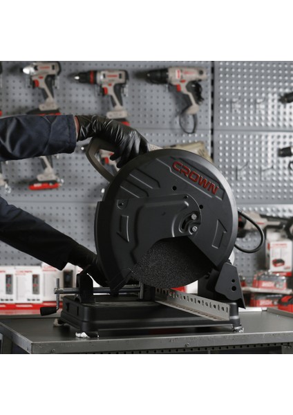 Metal Profil Kesme Makinesi 2200W CT15232 Bakır Sargılı Hassas ve Açılı Metal Kesim Makinesi