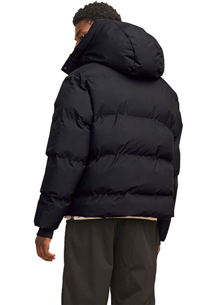 Jack & Jones Jack Jones Jcolpha Puffer Sn Erkek Günlük Mont 12261971-BLACK Siyah