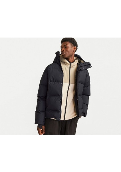 Jack Jones Jcolpha Puffer Sn Erkek Günlük Mont 12261971-BLACK Siyah fırsatları