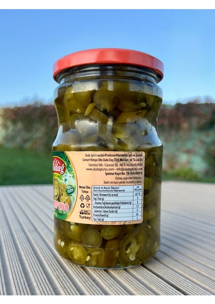 Uludağ Doğal Fermantasyon Cam Kavanoz Jalapeno Turşusu - 680 gr modelleri