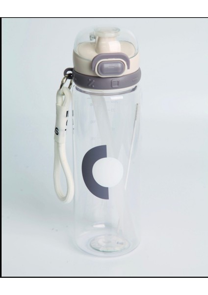 750 ml Çift Renk Baskılı Matara + Temizleme Fırçası