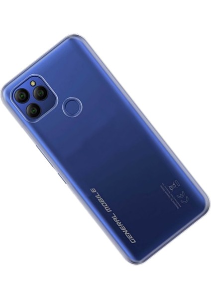General Mobile Gm 21 Kılıf Süper Şeffaf Silikon