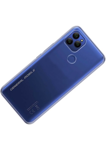 General Mobile Gm 21 Kılıf Süper Şeffaf Silikon