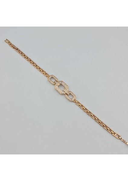 Rose Vıp Bagetli Tasarımçelik Kadın Bileklik modelleri