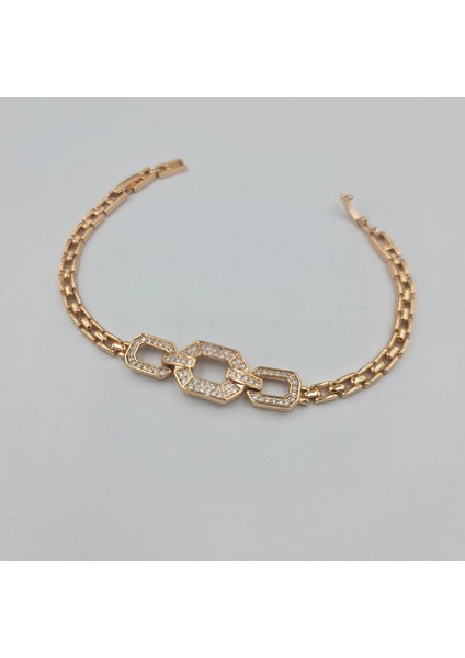 Rose Vıp Bagetli Tasarımçelik Kadın Bileklik indirimleri