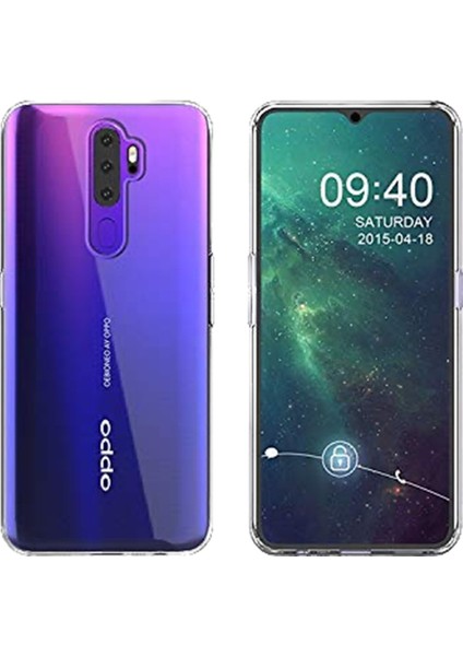 Oppo A5 2020 Kılıf Süper Şeffaf Silikon fiyatları