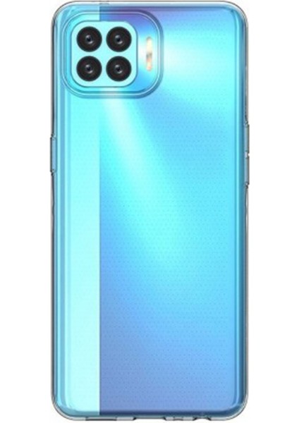 Oppo A73 Kılıf Süper Şeffaf Silikon - Şeffaf