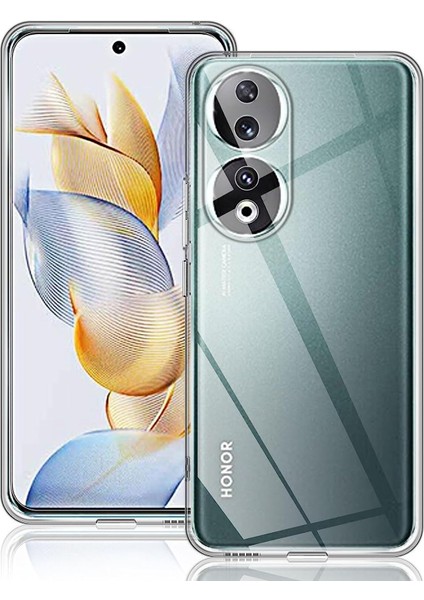 Huawei Honor 90 Kılıf Süper Şeffaf Silikon