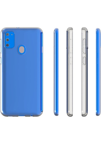 Samsung Galaxy M30S Kılıf Süper Şeffaf Silikon modelleri