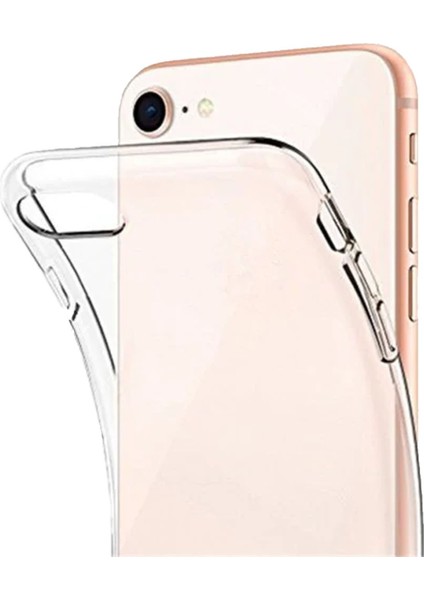 iPhone Se 2020 Kılıf Süper Şeffaf Silikon