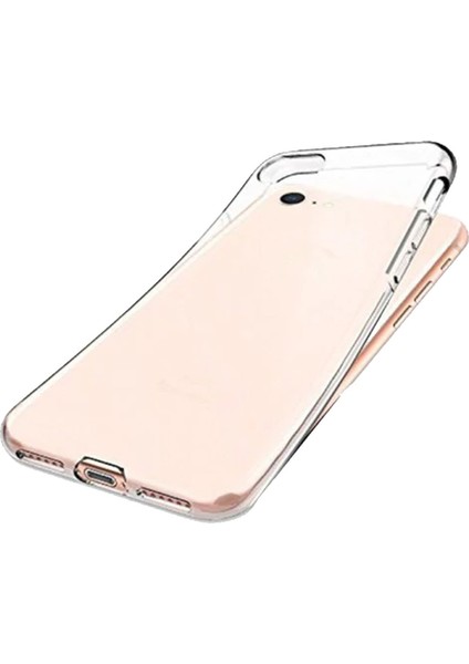 iPhone Se 2020 Kılıf Süper Şeffaf Silikon