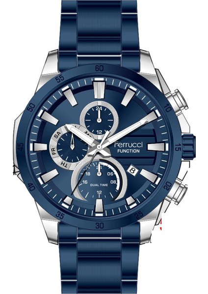 Erkek Kol Saati Fc 12459FM Fonksiyonlu Mavi Renk Orjinal 2 Yıl Garantili + Bileklik Hediyeli