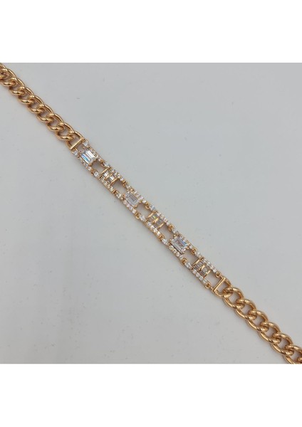 Rose Vıp Baget Çelik Kadın Bileklik