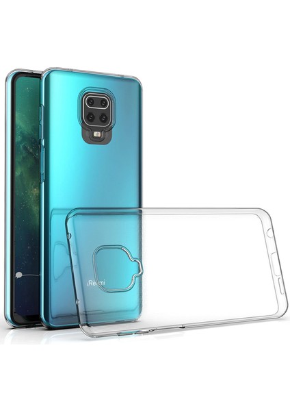 My Bilişim Xiaomi Redmi Note 9 Pro Kılıf Süper Şeffaf Silikon - Şeffaf
