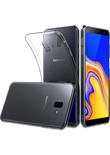 My Bilişim Samsung Galaxy J6 Plus Kılıf Süper Şeffaf Silikon