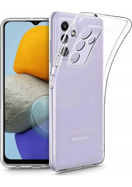 My Bilişim Samsung Galaxy M23 Kılıf Süper Şeffaf Silikon