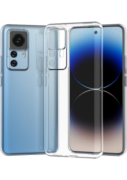 My Bilişim Xiaomi Mi 12T Kılıf Süper Şeffaf Silikon