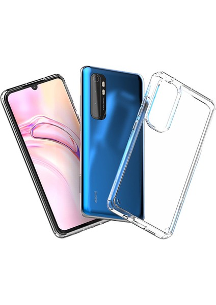 My Bilişim Xiaomi Mi Note 10 Lite Kılıf Süper Şeffaf Silikon - Şeffaf fiyatları