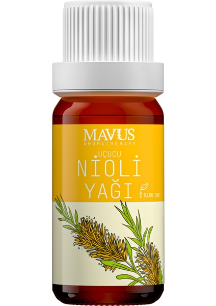 MAVUS Nioli Uçucu Yağı 10 ml %100 Saf Ve Doğal (NIAOULI ESSENTIAL OIL)