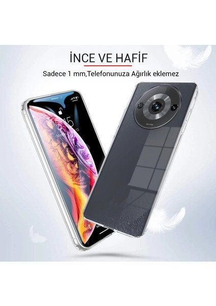 My Bilişim Xiaomi Redmi A3 4g Kılıf Süper Şeffaf Silikon