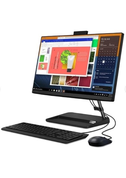 Ideacentre 3 24IAP7 Intel Core I5-12450H 32 GB Ram 1tb SSD Intel UHD Graphics 23.8 Fhd IPS Freedos F0GH01GCTR Siyah All In One Bilgisayar