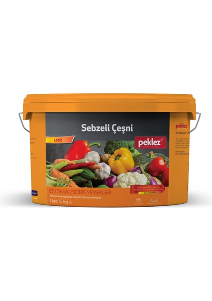 Sebzeli Çeşni Leziz 5 kg