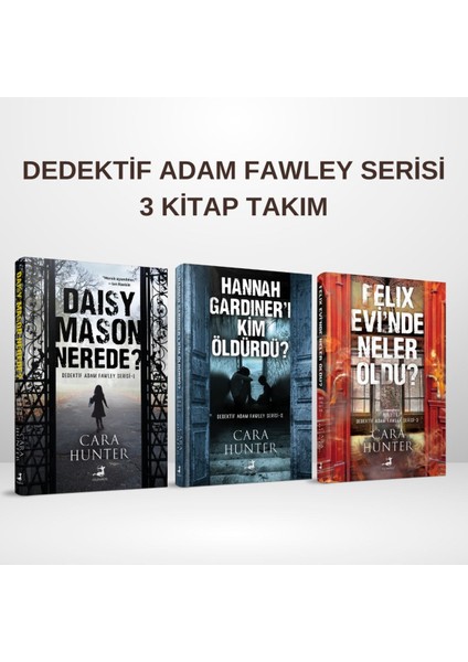 Dedektif Adam Fawley Serisi 3 Kitap - Cara Hunter