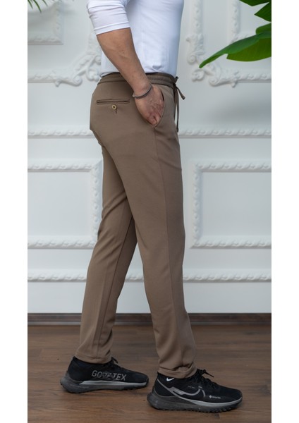 Erkek Vizon Örme Jogger Pantolon fiyatları