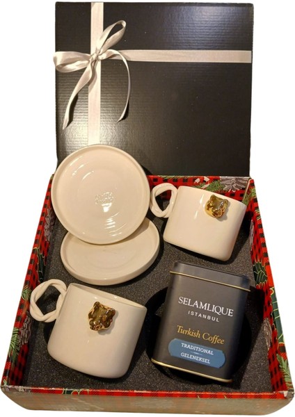 Hediye Kutusu Gift Box | Tiger Serisi 2li Çay Kahve Fincan Seti fiyatları