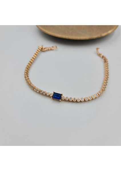 Rose Taşlı Suyolu Baget Taşlı Kadın Bileklik modelleri