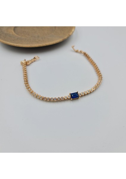 Rose Taşlı Suyolu Baget Taşlı Kadın Bileklik indirimleri