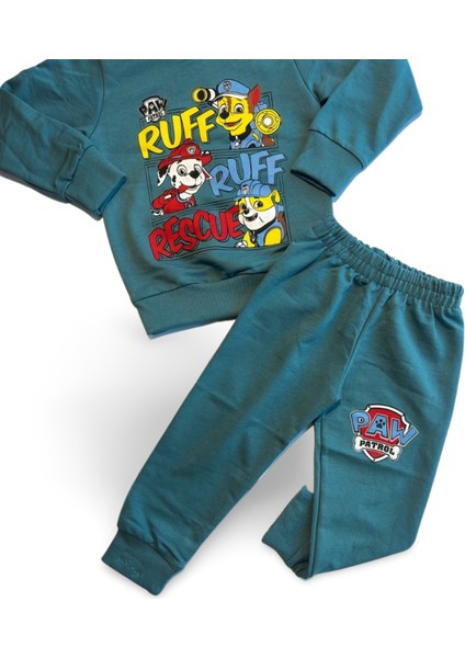 Erkek Çocuk Paw Patrol Baskılı Alt Üst Takım modelleri