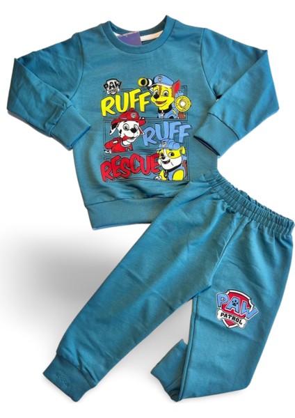 Erkek Çocuk Paw Patrol Baskılı Alt Üst Takım fırsatları