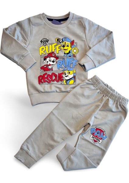 Erkek Çocuk Paw Patrol Baskılı Alt Üst Takım fiyatları